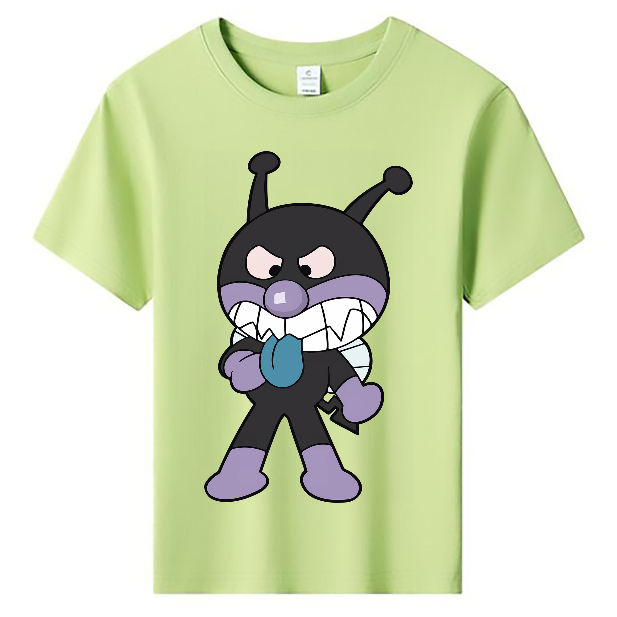 （画像用） アンパンマン Anpanman 綿100％キッズTシャツ（フロントプリント）